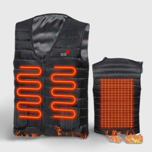 Veste chauffante sans manche homme USB – connexion rapide et chaleur ciblée | VETCHAUD™ - vetement chauffant