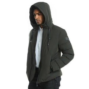 Veste chauffante ski noire imperméable – performance et confort en montagne | VETCHAUD™ - vetement chauffant