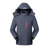 Veste chauffante unisexe grise – homme et femme au chaud | VETCHAUD™ - vetement chauffant