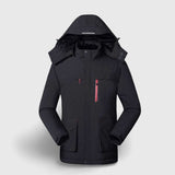Veste chauffante unisexe noire – homme et femme au chaud | VETCHAUD™ - vetement chauffant