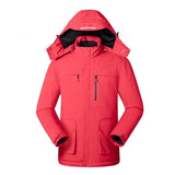 Veste chauffante unisexe rouge – homme et femme au chaud | VETCHAUD™ - vetement chauffant