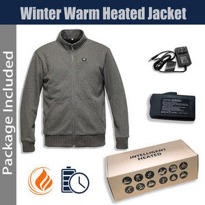 Veste chauffée batterie 7.4V 3 zones – 35 à 55°C réglables | VETCHAUD™ - vetement chauffant