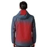 Veste de chantier chauffante homme 4 zones – nuque, poitrine et dos | VETCHAUD™ - vetement chauffant