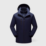 Veste de chantier chauffante homme 4 zones – nuque, poitrine et dos | VETCHAUD™ - vetement chauffant