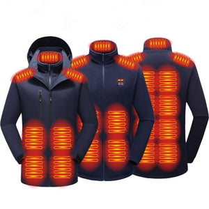 Veste de ski chauffante homme – pistes et remontées sans frissons | VETCHAUD™ - vetement chauffant