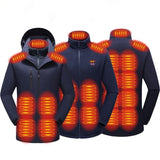 Veste de ski chauffante homme – pistes et remontées sans frissons | VETCHAUD™ - vetement chauffant
