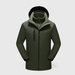 Veste de ski chauffante homme – pistes et remontées sans frissons | VETCHAUD™ - vetement chauffant