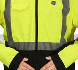 veste de travail réfléchissante chauffante - vetement chauffant