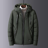 Veste d'hiver homme chauffante fibre de carbone – 45°C | VETCHAUD™ - vetement chauffant