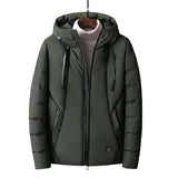Veste d'hiver homme chauffante fibre de carbone – 45°C | VETCHAUD™ - vetement chauffant