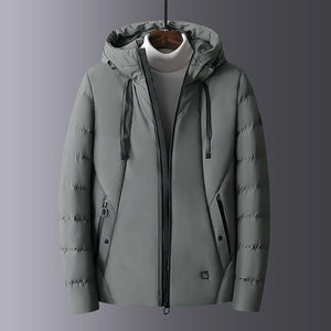 Veste électro chauffante homme fibre de carbone – 3 niveaux 45°C | VETCHAUD™ - vetement chauffant