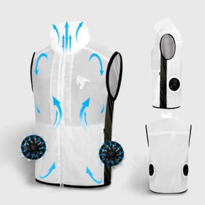 Veste Refroidissante à Ventilateur - vetement chauffant