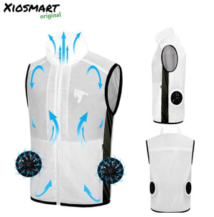 Veste Refroidissante à Ventilateur - vetement chauffant