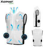 Xiosmart® Veste Refroidissante à Ventilateur veste refroidissante Vêtement-chauffant.com 